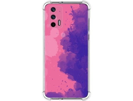 Carcasa Realme GT 5G TUMUNDOSMARTPHONE Acuarela 07 Multicolor