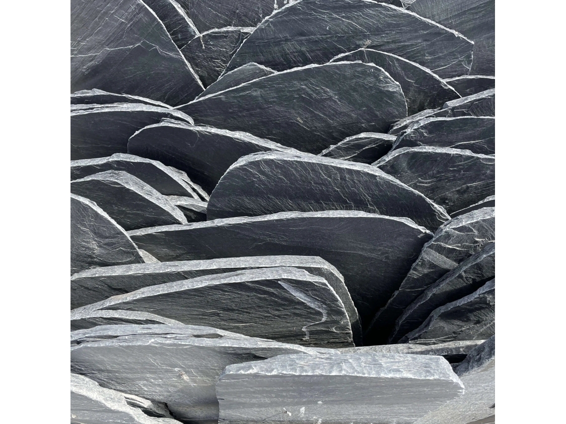 Paso Japonés Pizarra Oval Palet 125 Unidades / 40-50 Cm.