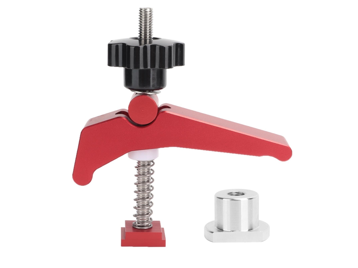 Primerx T-Clamp Rail, accesorio de carpintería de aleación de aluminio para carpintería, herramientas manuales