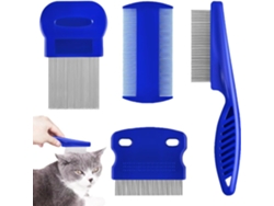 4 Piezas, Peine Antipiojos, Antichip Para Gatos Y Perros