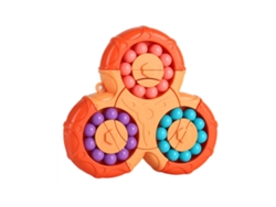 Cubo Giratorio De Juguete Con Forma De Frijoles Y 6 Caras Para Relajación Y Aprendizaje Portátil.