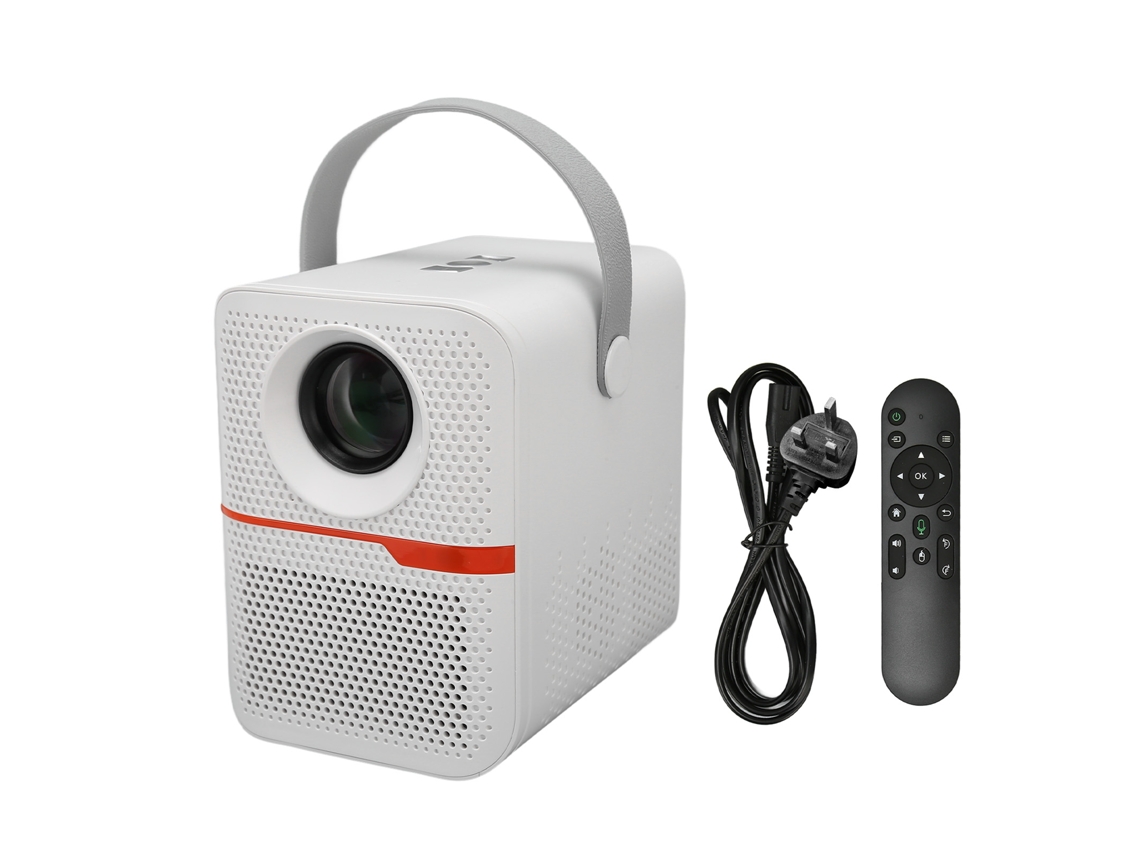 Proyector Inteligente 1080p Decodificación 4k Wifi Bluetooth Control Remoto Portátil