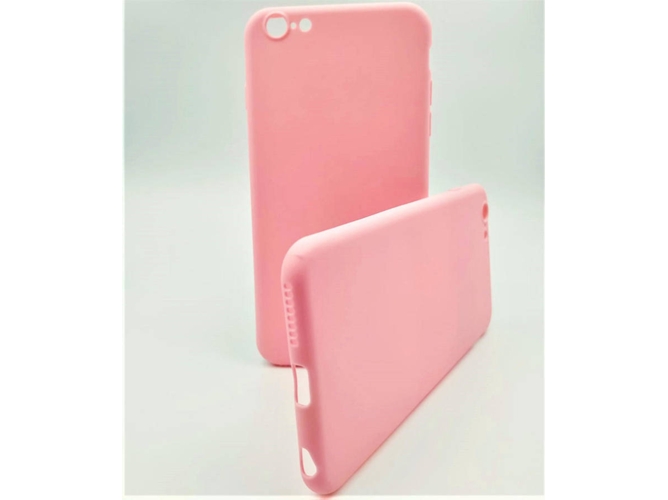 Funda iPhone 6 Plus Silicona Rosa