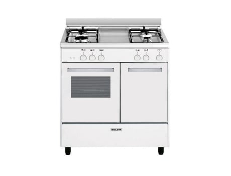 Cocina GLEM GA85PMWH (49 L - Gas - Blanco)