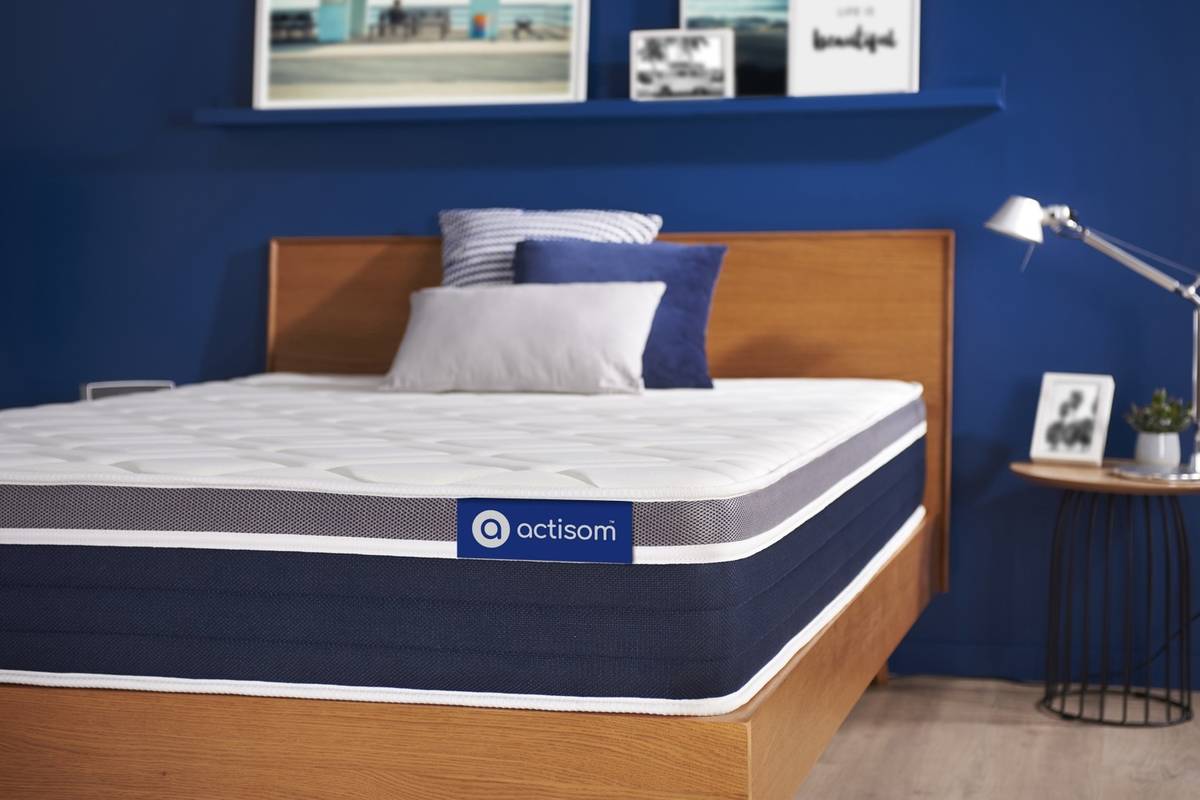 Colchón ACTISOM Actiflex Confort (70x200 cm - Muelles Ensacados y Viscoelástica)