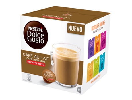 Caja 3 Paq.Dolce Gusto Cafe Leche Descaf.12293457