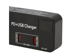 Hub De Carga Usb De 5 Puertos, Carga Rápida, Mini Estación De Carga De Energía Multi Puerto Pd