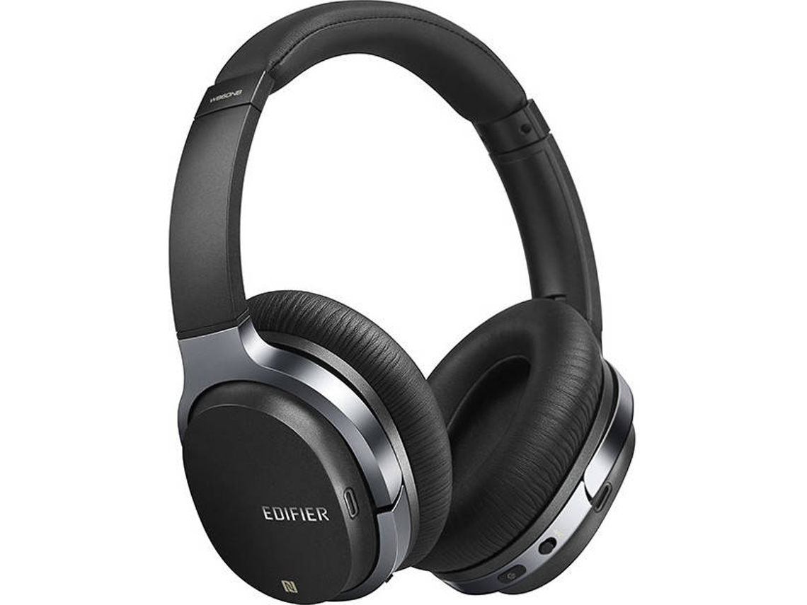 Auriculares Bluetooth EDIFIER W860NB (Over Ear - Micrófono - Negro)