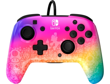 Mando Nintendo Switch PDP Rematch Star Spectrum