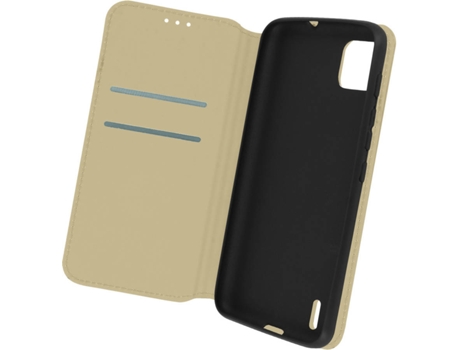 Carcasa Wiko Y62 AVIZAR Función Soporte Dorado