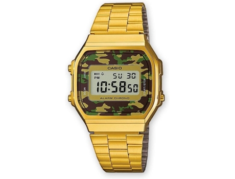 Reloj Digital CASIO Vintage Hombre (Acero - Dorado)