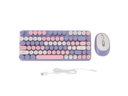 Combo de teclado y ratón inalámbricos Bluetooth 2.4G