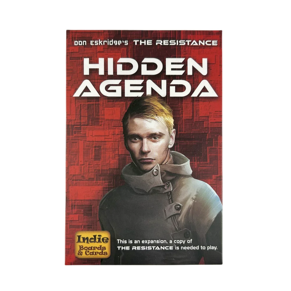 La Resistencia: Un Paquete De Expansión De Cartas Para Un Juego De Mesa Con Agendas Ocultas.