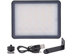 Luz De Relleno Rgb Portátil Con Rotación De 360 Grados E Imanes.