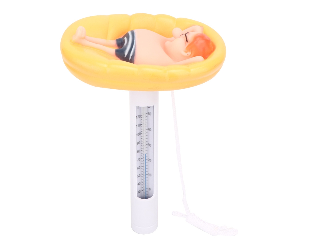 Hermoso termómetro flotante para piscinas interiores y exteriores y spas.
