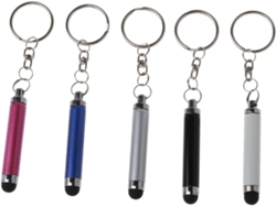 Juego De 5 Bolígrafos Llavero Para Pantallas Táctiles, Lápices Ópticos Capacitivos De Plástico.