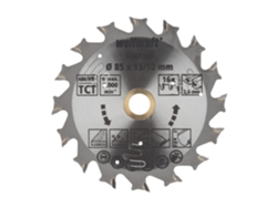 Wolfcraft 6340000 - 1 Disco De Sierra Circular Ct Para Sierras A Batería Ø85x15 Mm