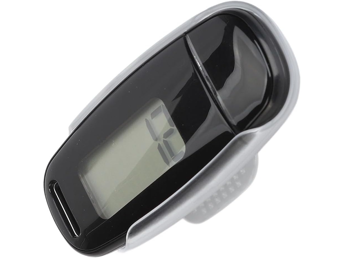Compteur De Pas Grandécran Lcd Recargable Por Usb Para Mujeres Hombres Niños Podómetro Con