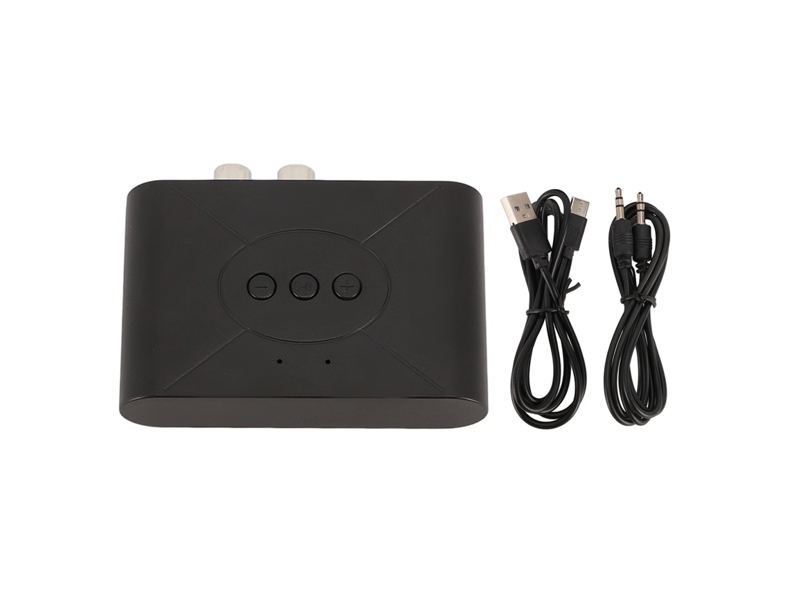 Adaptador De Audio Para Coche Bluetooth 5.3 Con Nfc, Entrada Auxiliar De 3,5 Mm Y Usb, Compatible Con Conexión Inalámbrica Y Llamadas.