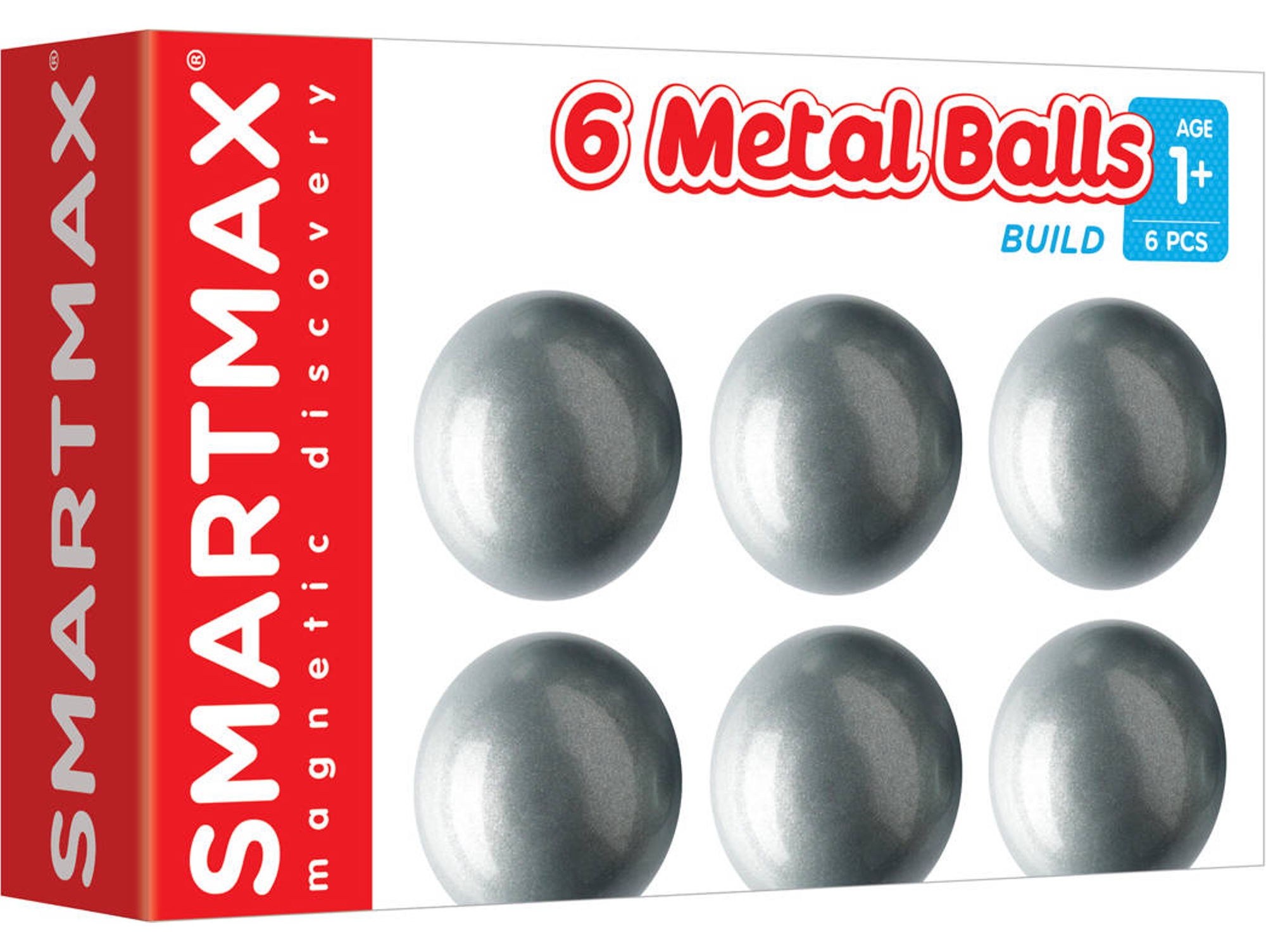 Construcción SMARTMAX XT Set - 6 Balls (Edad Mínima: 1 - 6 Piezas)