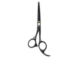 Tijeras Profesionales Para Peluquería Y Corte De Pelo 5.5" Salon Estilo Plano Negro