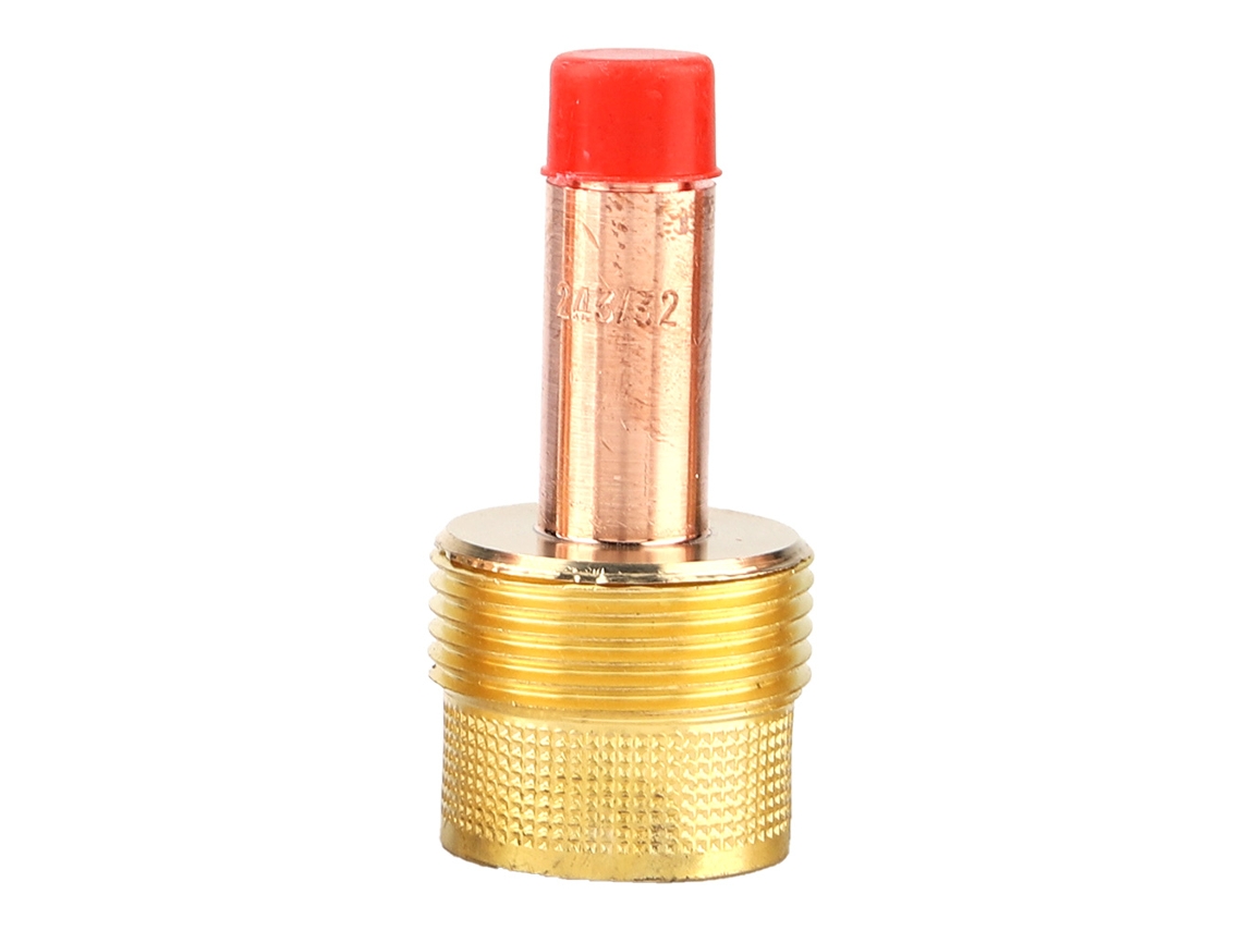 Corpo De Porta Lente De Gás 45v64 2.4mm 3/32'' Para Soplete Tig Wp-17/18/26 1 Peça