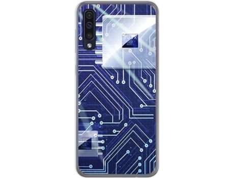 Carcasa Samsung Galaxy A50 / A50s TUMUNDOSMARTPHONE Circuito Multicolor