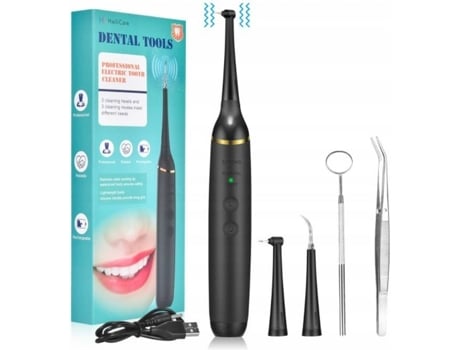 Removedor de Tártaro HAILICARE Steel Head Dental Scaler Negro