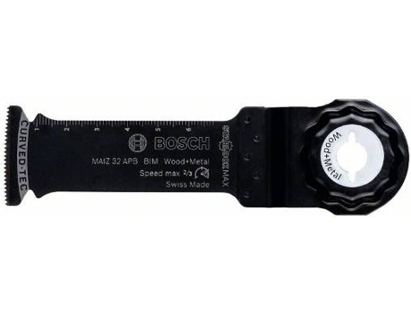 Hoja de Sierra de Inmersión BOSCH Bim Maiz 32 Apb Madera y Metal 80x32 mm