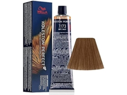 Tinte De Cabello Wella Professionals 7/73 Rubio Medio Golden Brown Sin Amoníaco 60ml Crema