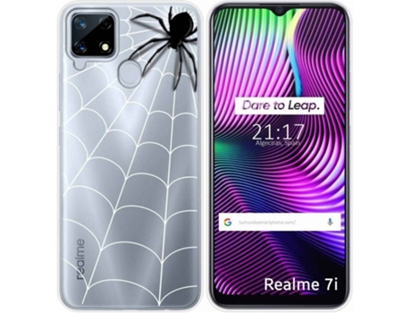 Carcasa Realme 7i / Narzo 30A TUMUNDOSMARTPHONE Araña Multicolor