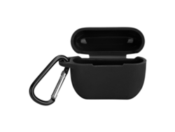 Capa Protetora De Silicone Para Carregamento Fone Ouvido Bluetooth Ios Earbuds Pro/iii Preta