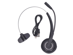 Auriculares Usb Bluetooth 5.0 Con Reducción De Ruido Ajustable Para Atención Al Cliente.