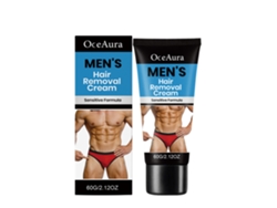 Crema depilatoria sedosa para hombres