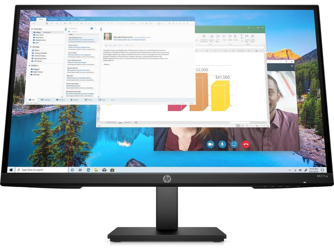 Monitor HP M27HA (27'' FHD IPS) Worten.es