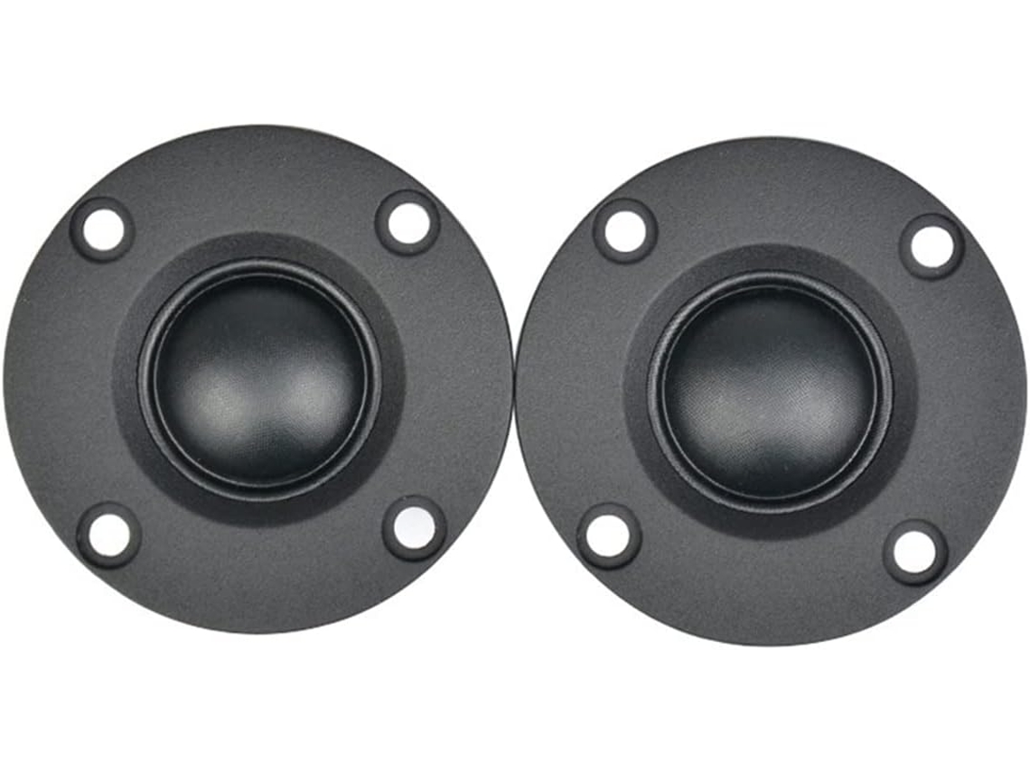 Conjunto De 2 Altavoces De Película De Seda Negra, 6 Ω, 30 W