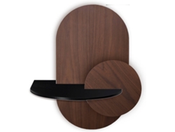 Mesita de Noche WOODENDOT Alba L (Marrón - Madera - 59 x 45 x 55 cm)