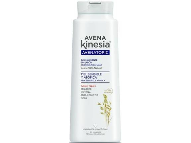 Gel de Baño AVENA KINESIA Avena Topic Emoliente Sin Jabon (600 ml)