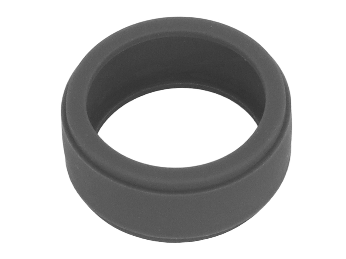 Funda De Silicona Elástica Suave, Agradable Para La Piel Y Antiarañazos Para Anillo Inteligente, Para Hombres Y Mujeres, Gris Oscuro, Talla S.