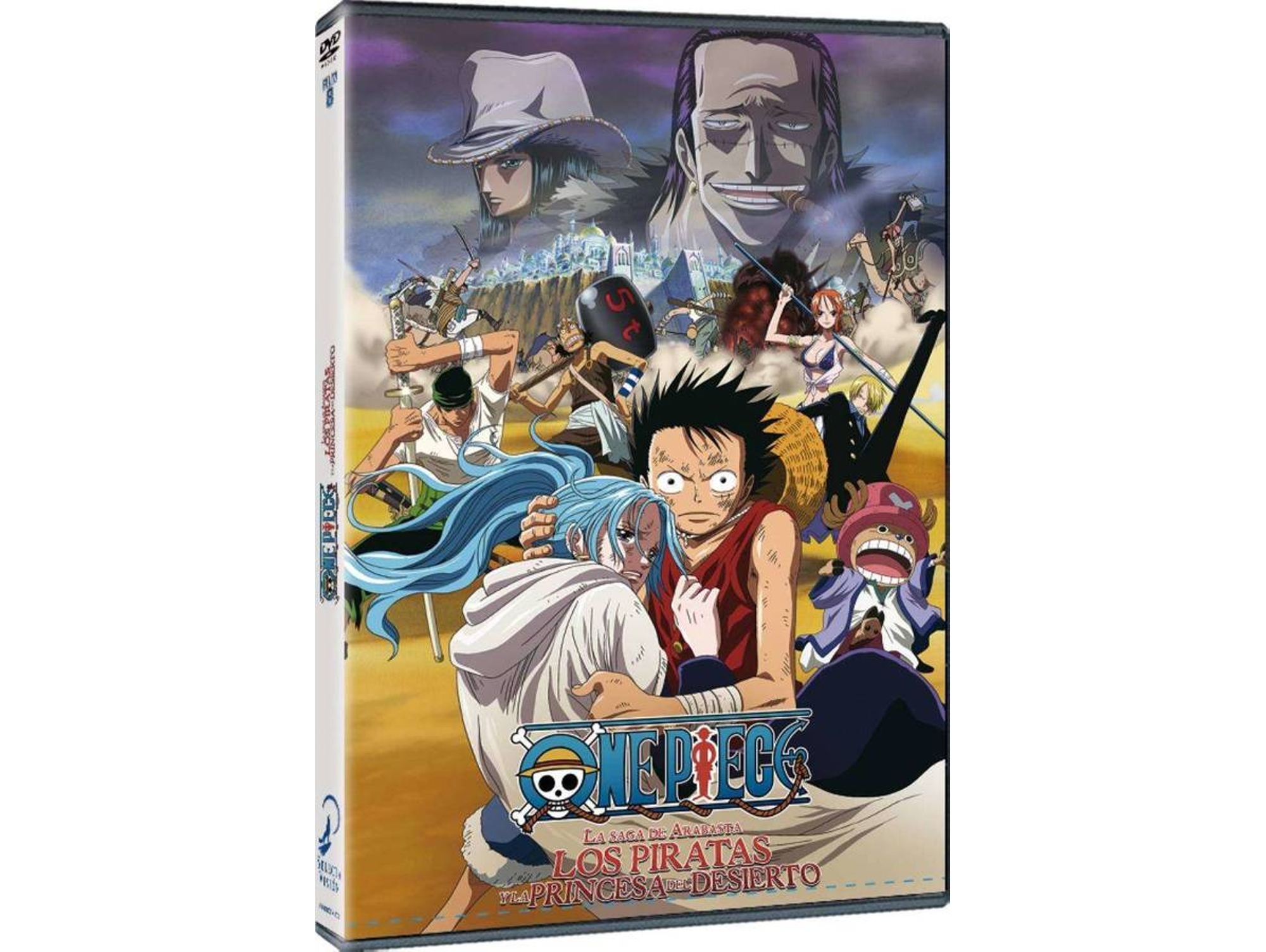 DVD One Piece. Película 8. La Saga Del Arabasta. Los Piratas Y La Princesa Del Desierto