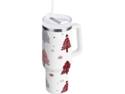 Árbol Navidad Vaso Botella Taza Acero Inoxidable - Vaso Térmico Portátil