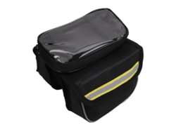 2026-bolsa Teléfono Bicicleta 600d Nylon Transparente Tpu Resistente A Impactos Para Teléfonos 4.8-5.7 Pulgadas Amarilla