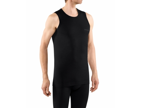 Top de Hombre para Fitness FALKE Tech Lana Negro (2XL)