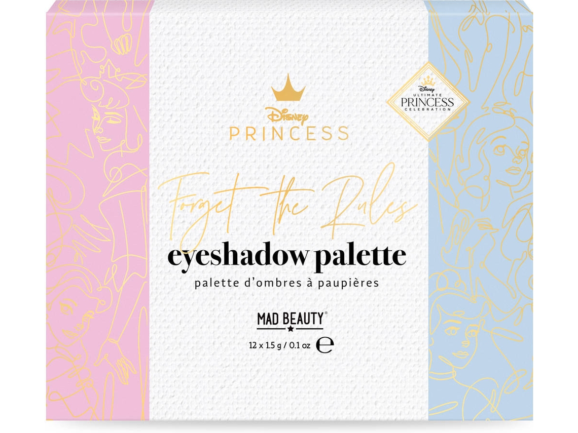 Paleta de Sombras MAD BEAUTY Disney Ultimate Princess