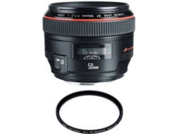 Objetivo CANON EF 50mm F1.2L USM + HOYA 72mm PRO 1D Protetor