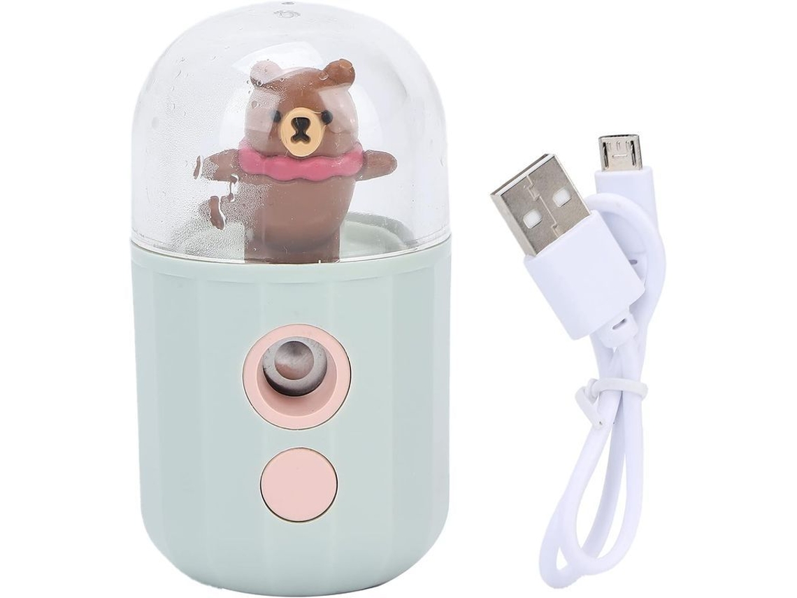 Vaporizador Facial Nanoiónico Portátil Linjou - Mini Vaporizador Facial Happy Bear Para Uso Doméstico