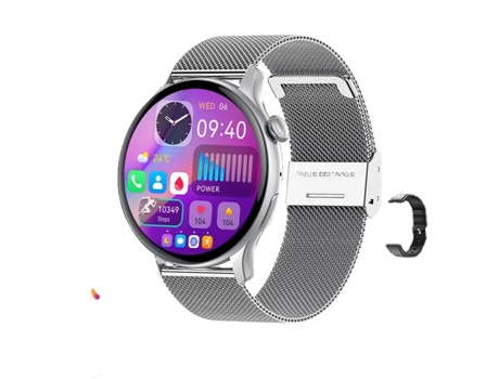 Reloj inteligente para mujer, pantalla de 1,43 pulgadas, 466x466, siempre muestra la hora, relojes de llamada Bluetooth, reloj inteligente deportiv...