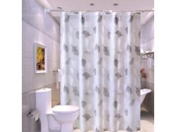 2026-liner De Cortina De Ducha Linjou 180x200cm 100% Peva Impermeable Eco-amigable Con Ojetos Antirrojos