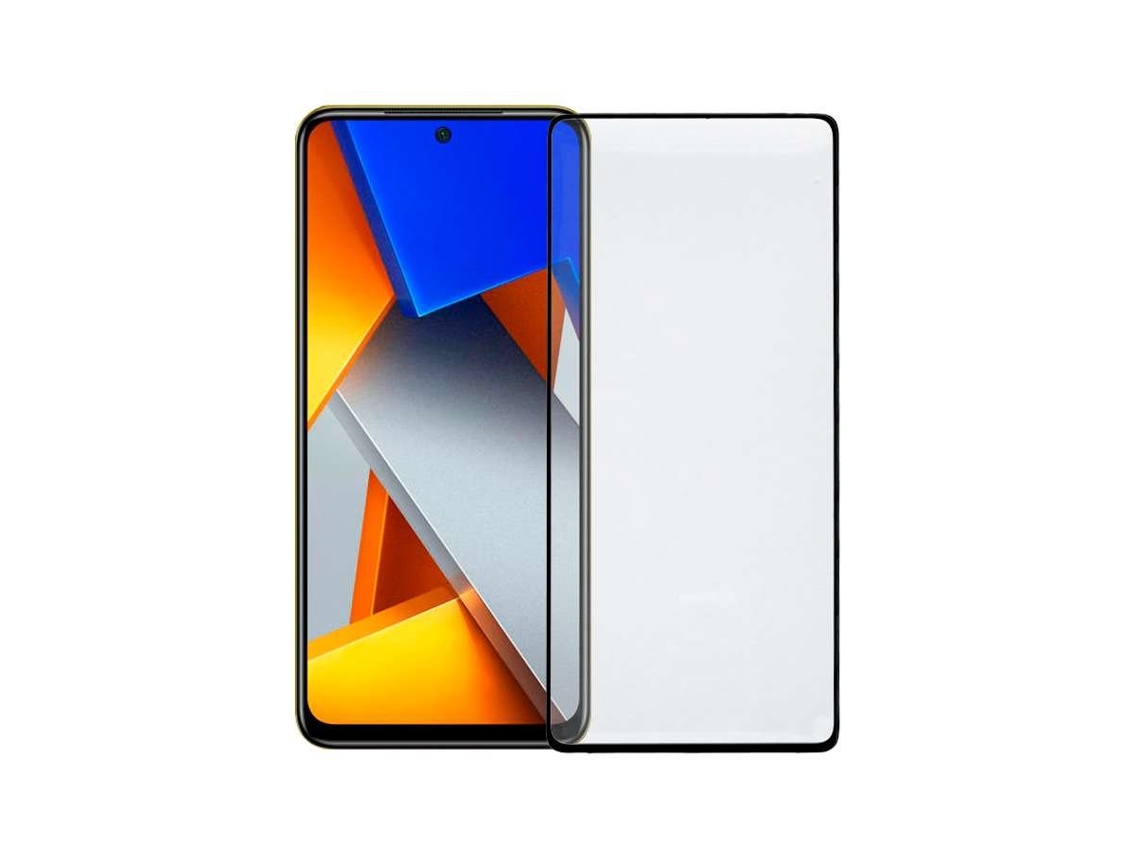 Cristal Templado Completo Negro Para Xiaomi Poco M4 Pro 4g
