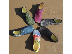 Zapatillas Acuáticas Unisex De Secado Rápido De Goma Para Natación, Surf, Playa, Yoga, Senderismo Y Deportes.